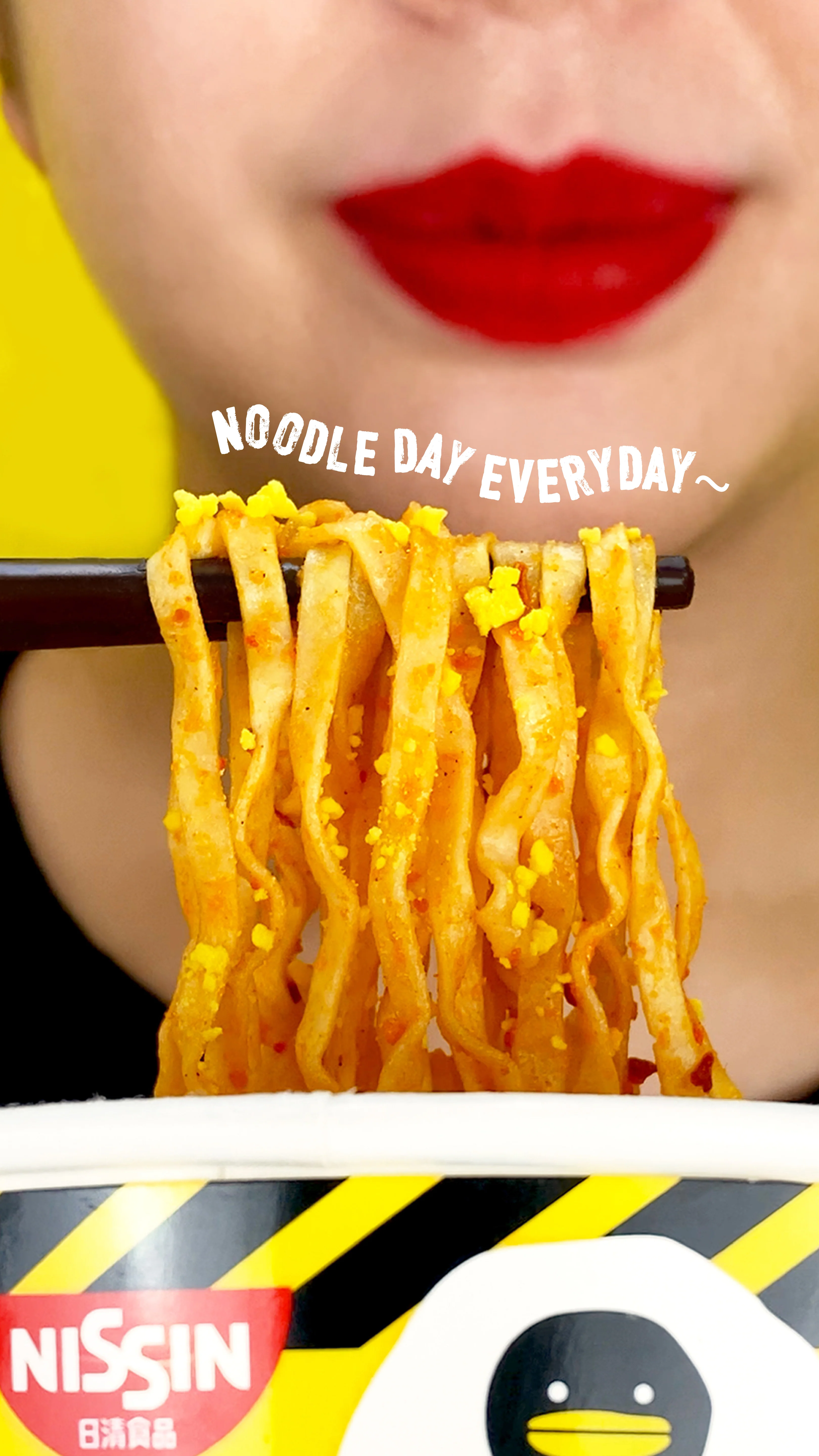 NISSIN x IRVINS Spicy Salted Egg Instant Noodle Packet - Image 3