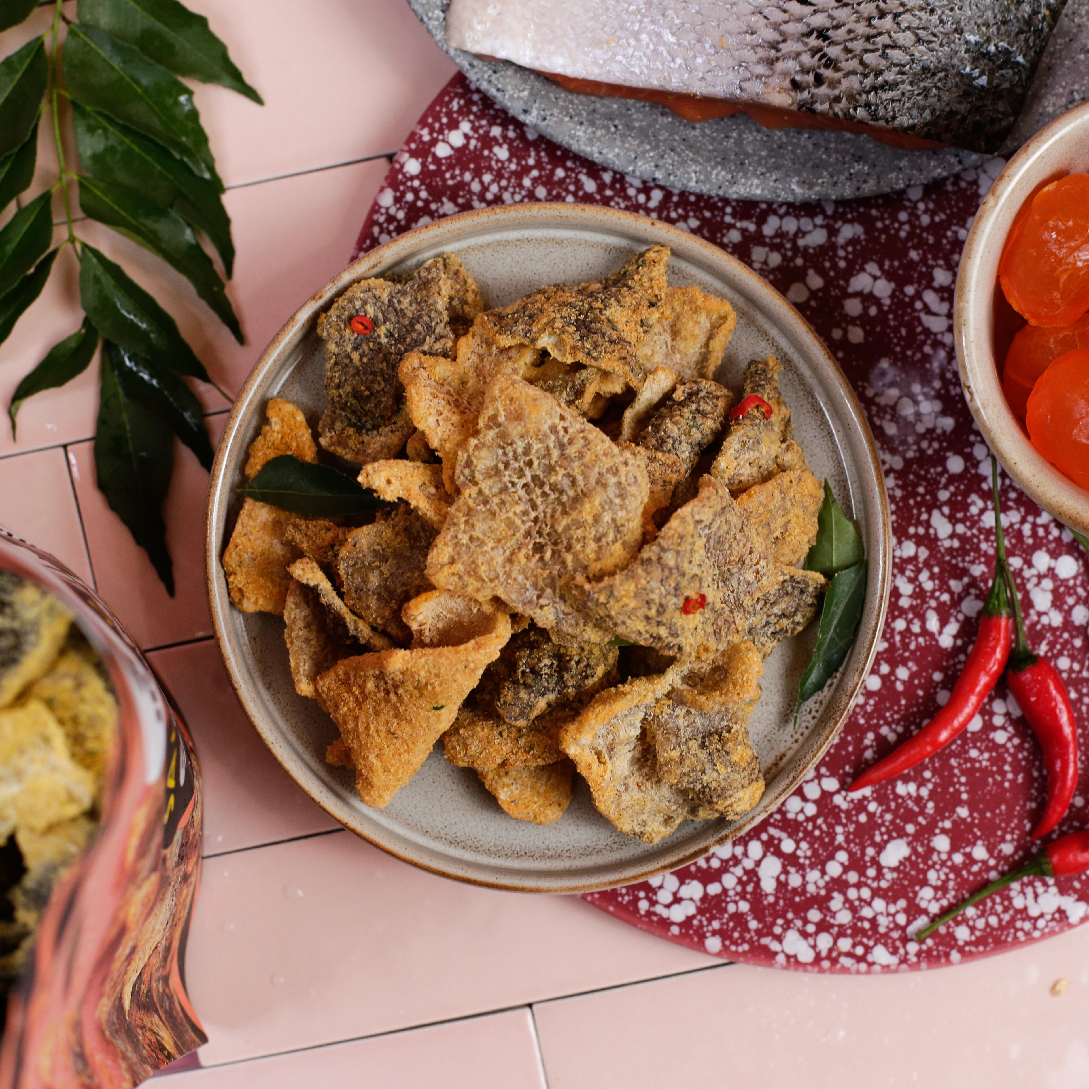 IRVINS Salted Egg Salmon Skin (95g) - Image 3